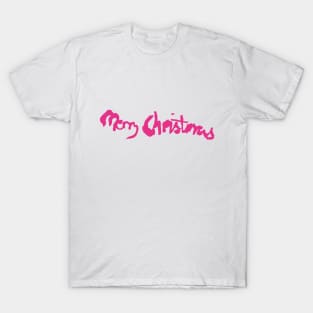 Font Logo-Meredith Pink T-Shirt